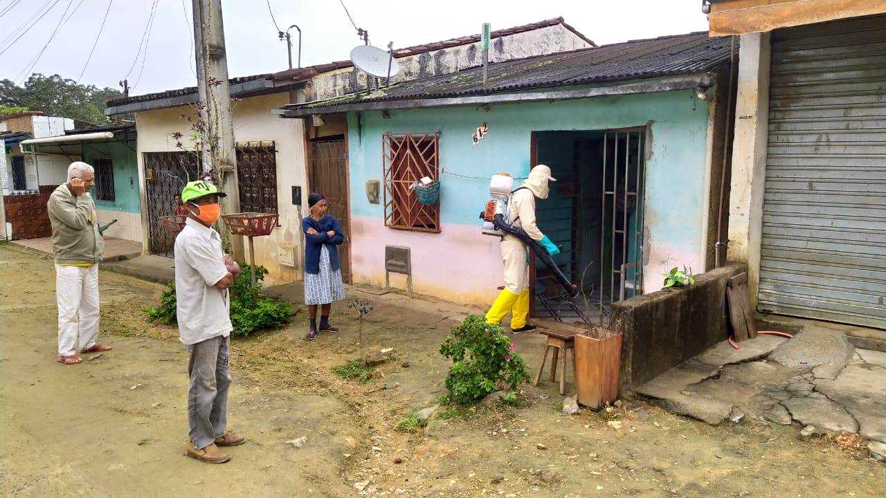 Camacã: Secretaria de Saúde intensifica Higienização na cidade e distritos 
